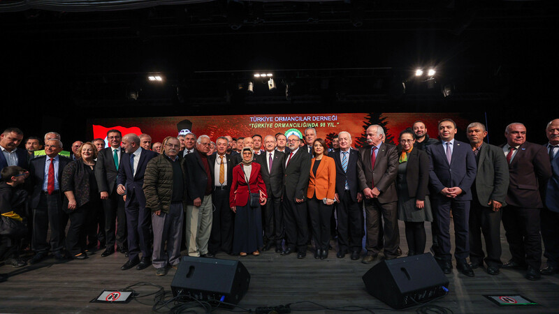 CHP Genel Başkanı Kemal Kılıçdaroğlu, Türkiye Ormancılığında 98 Yıl Buluşmasına Katıldı